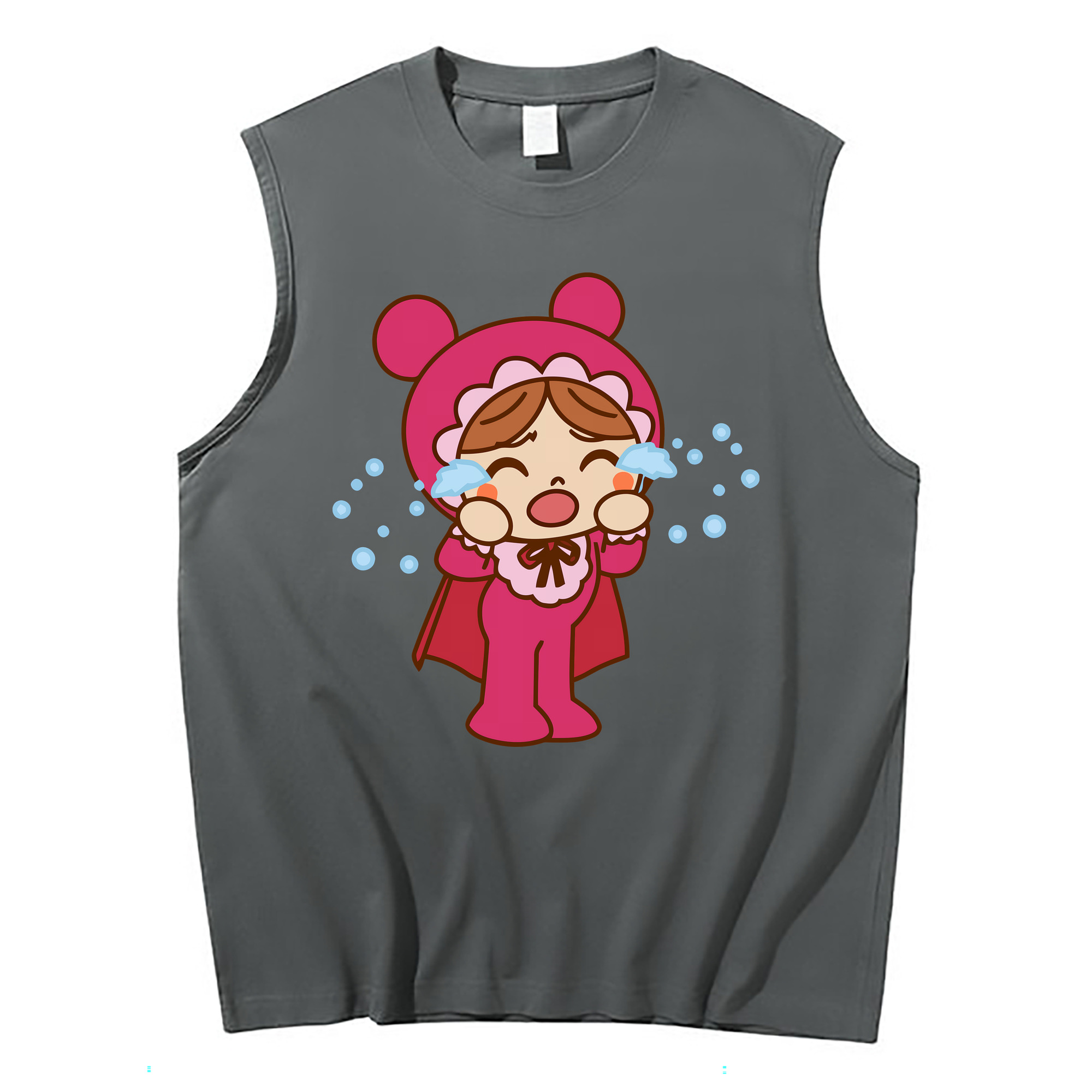 （画像用） アンパンマン Anpanman コットン100％タンクトップ（フロントプリント）